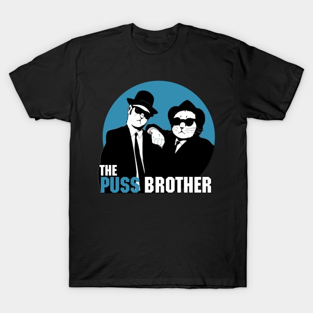 The Puss Brother T-Shirt by Fabelink